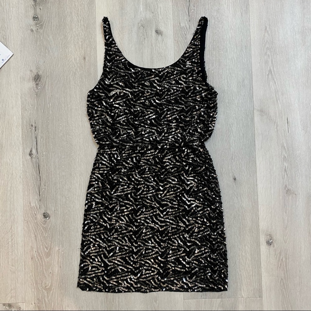 Alice + Olivia, gabby beaded dress, size 0